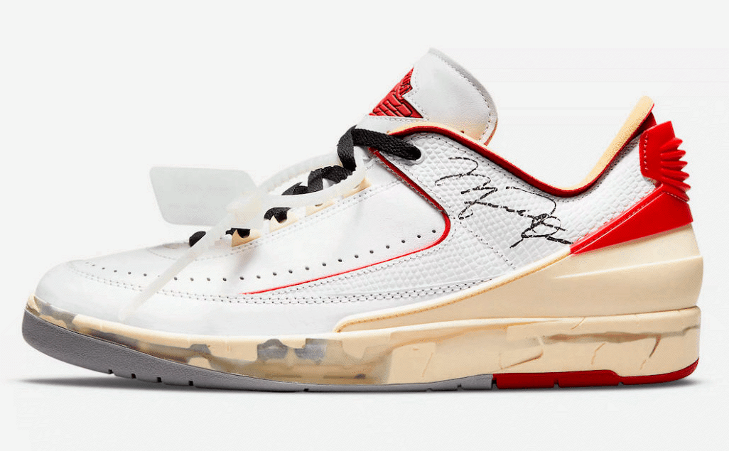 AJ,Air Jordan 2 Low,OFF-WHITE  发售一周倒计时！OW x AJ2 完整官图曝光！越看越想买！