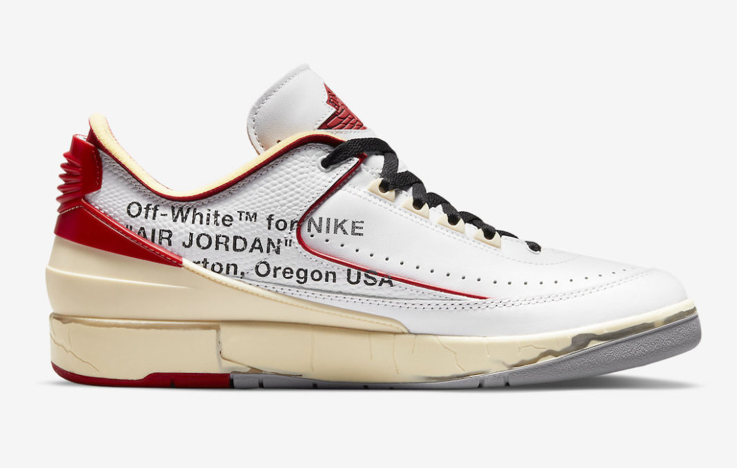 AJ,Air Jordan 2 Low,OFF-WHITE  发售一周倒计时！OW x AJ2 完整官图曝光！越看越想买！