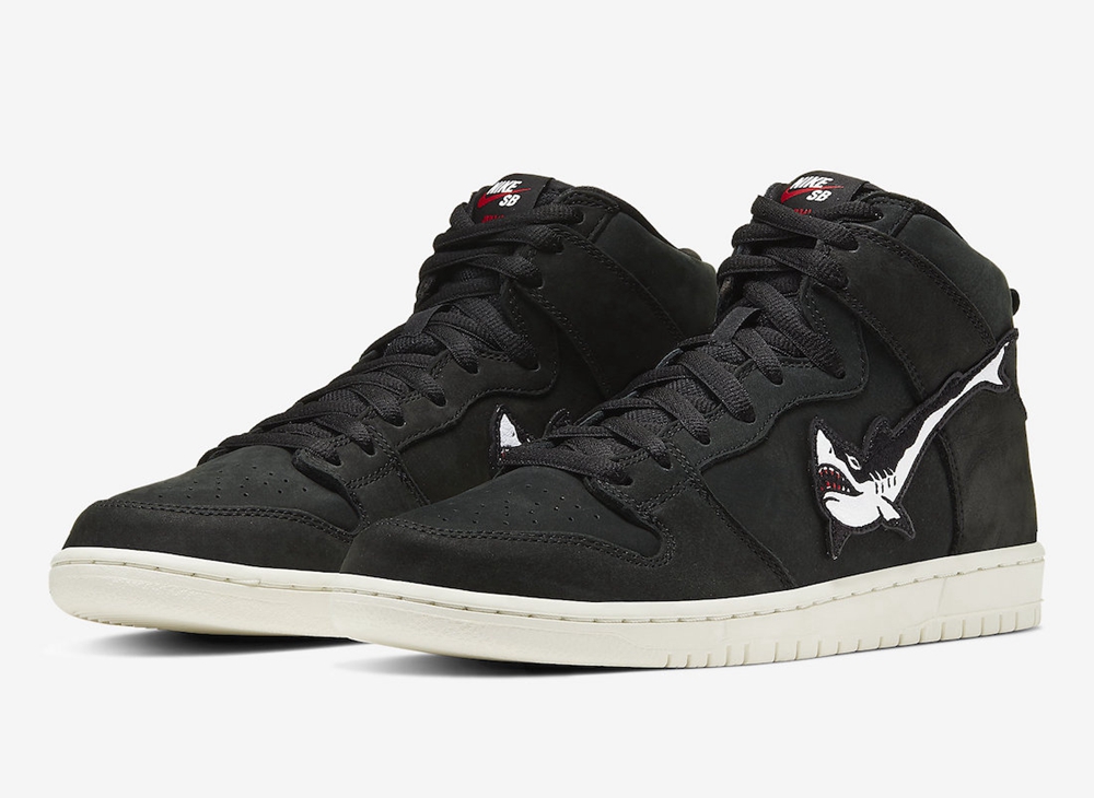 Nike,Oski,SB Dunk High,CI2692-  上次市价两千！「大白鲨」 Oski x SB Dunk Hi 实物曝光！ 