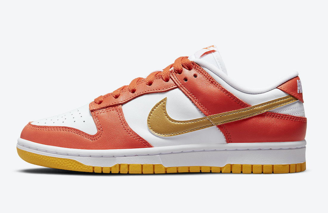 Nike Dunk Low,University Gold  冬日活力暖色！全新 Dunk「大学金」官图曝光！