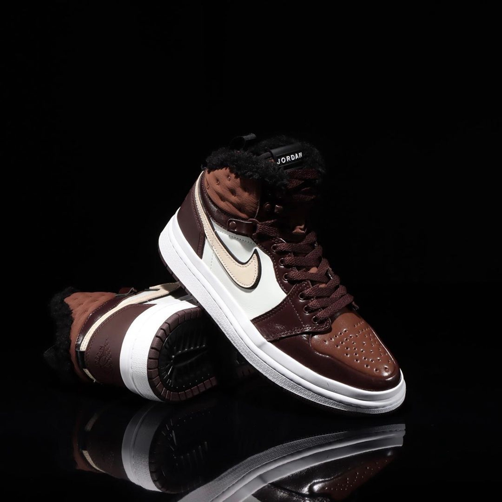 Nike,DC7723-200,DC7723-001,Air  冬季御寒首选！全新规格 Air Jordan 1 实物曝光！