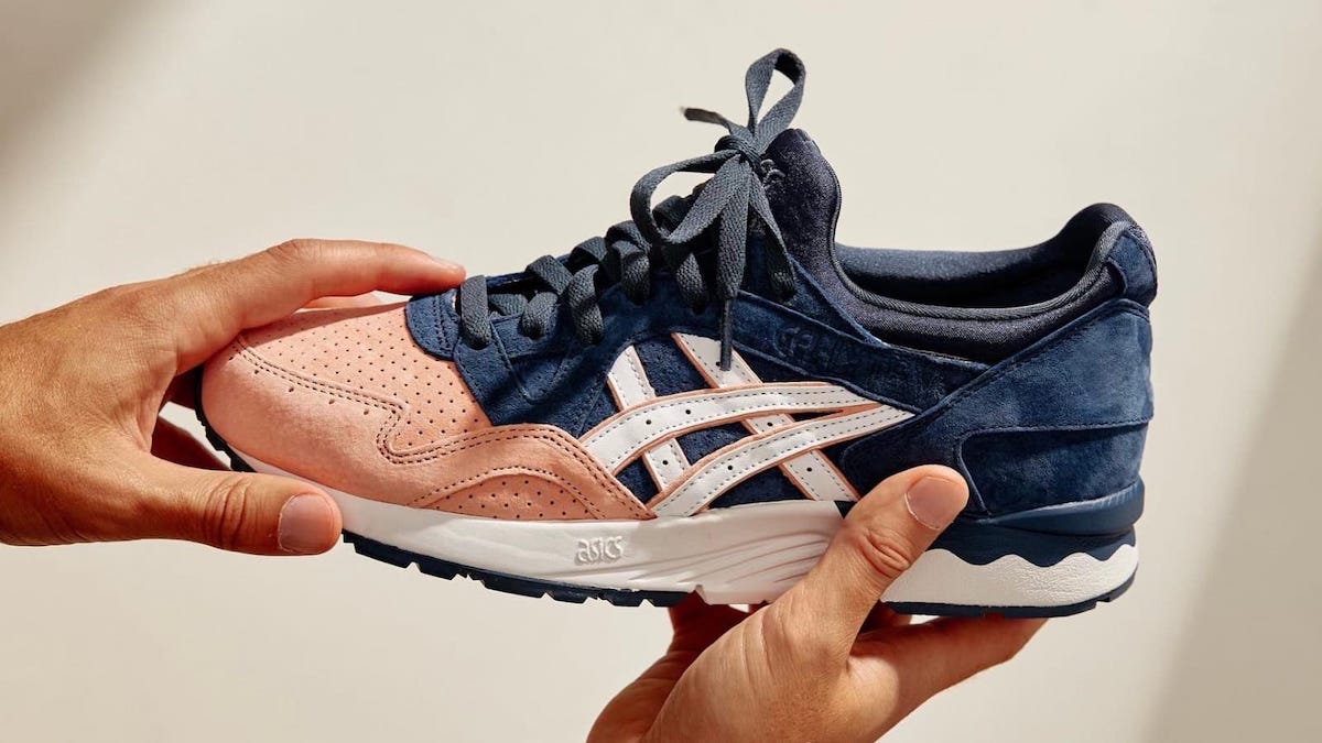 KITH,ASICS  潮流大表哥亲晒！KITH x ASICS Gel Lyte V 首次曝光！