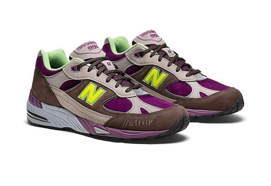 New Balance,Stray Rats,991  复古撞色设计！全新联名 New Balance 991 曝光！