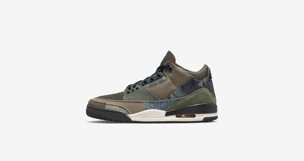 AJ,Air Jordan 3,Patchwork,DO18  「What The Camo」AJ3 下周一发售！网友：MA-1 穿脚上了？！