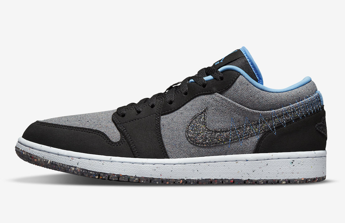 Air Jordan 1 Low,DM4657-004,Cr  环保理念加持！全新 Air Jordan 1 Low 官图曝光！
