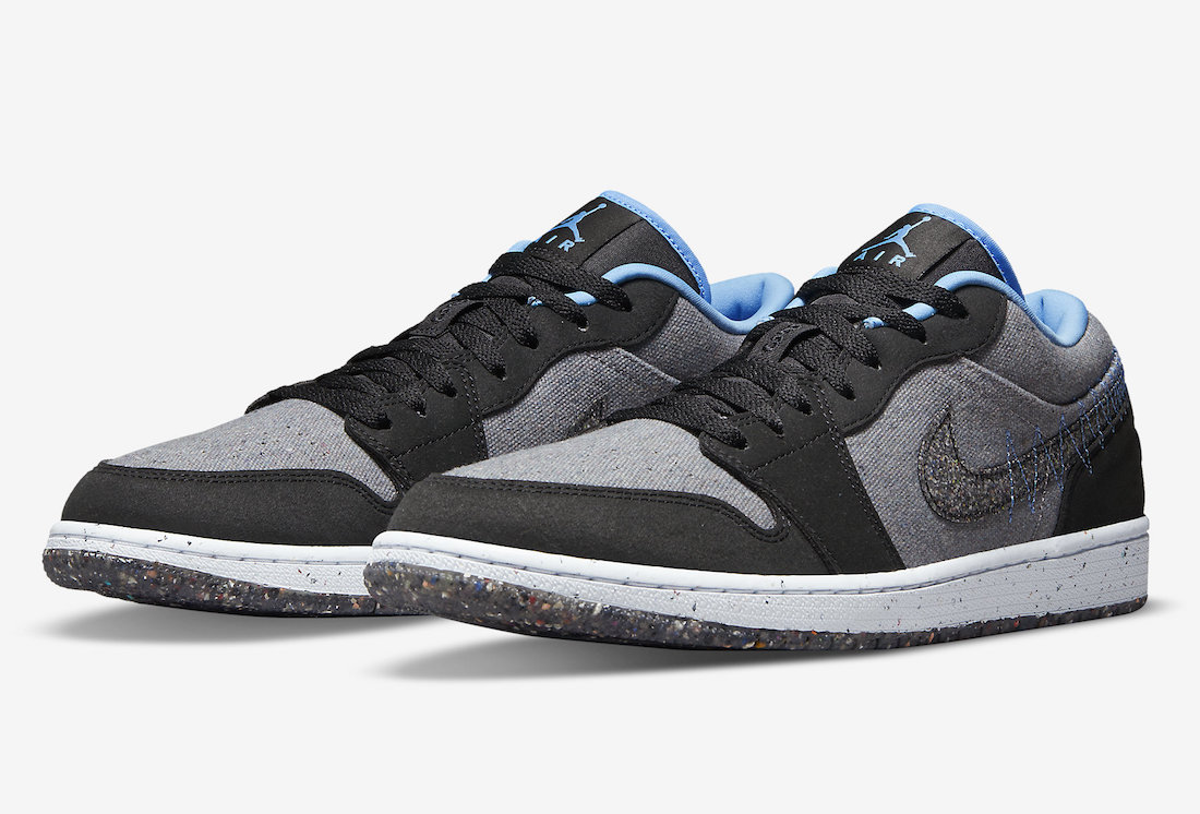 Air Jordan 1 Low,DM4657-004,Cr  环保理念加持！全新 Air Jordan 1 Low 官图曝光！
