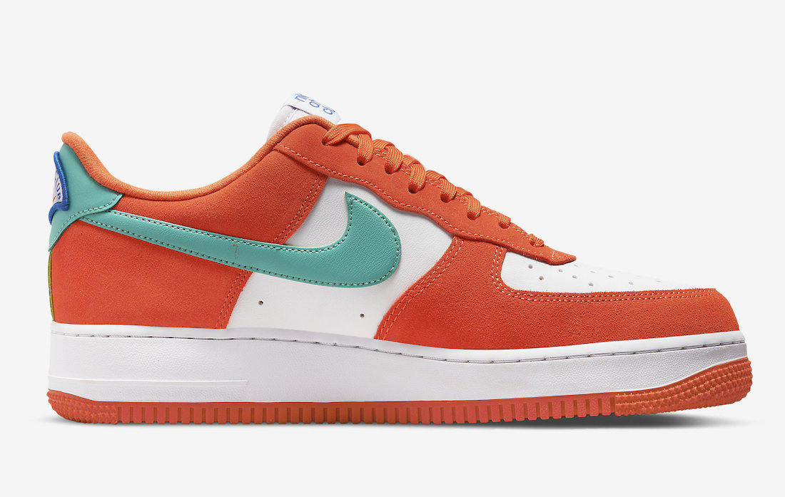 Nike,DH7568-800,Air Force 1 Lo  橙色太抢眼！全新 Air Force 1 Low “Athletic Club” 官图曝光！