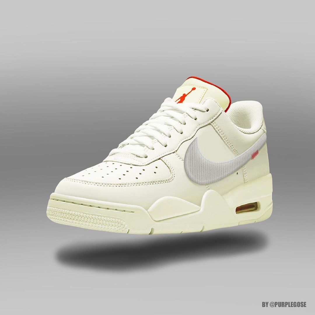 Air Force 1,Air Jordan 4  AF1 + AJ4 合体鞋在国外火了！芝加哥配色有点好看啊！