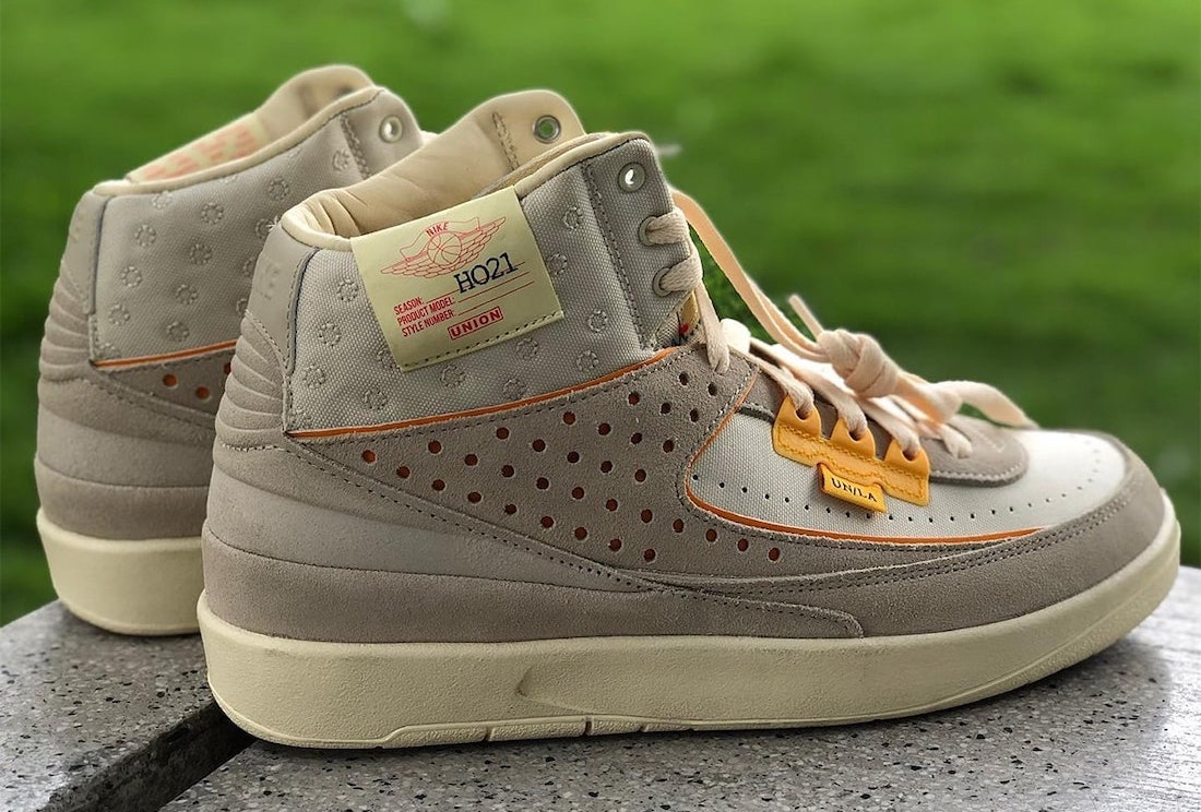 Union,Air Jordan 2,Grey Fog,DN  天价联名预定！全新配色 Union x Air Jordan 2 实物首次曝光！
