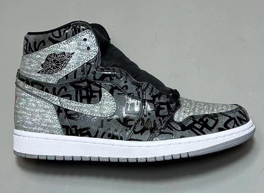 AJ1,Air Jordan 1 High OG,Rebel  影子带个叉！新「禁穿」AJ1 实物曝光！