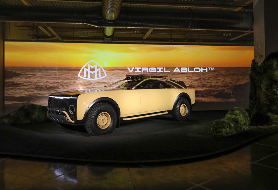 MAYBACH,Virgil Abloh  致敬 Virgil Abloh！迈巴赫电动概念车首次曝光！