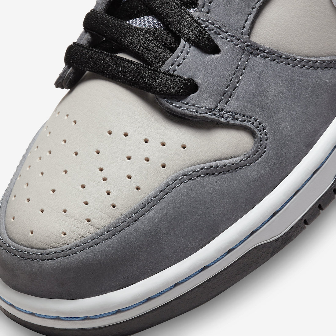 Nike,Nike,SB Dunk High,DJ9800-  质感不俗！「灰粉」Dunk Hi 骚气十足！