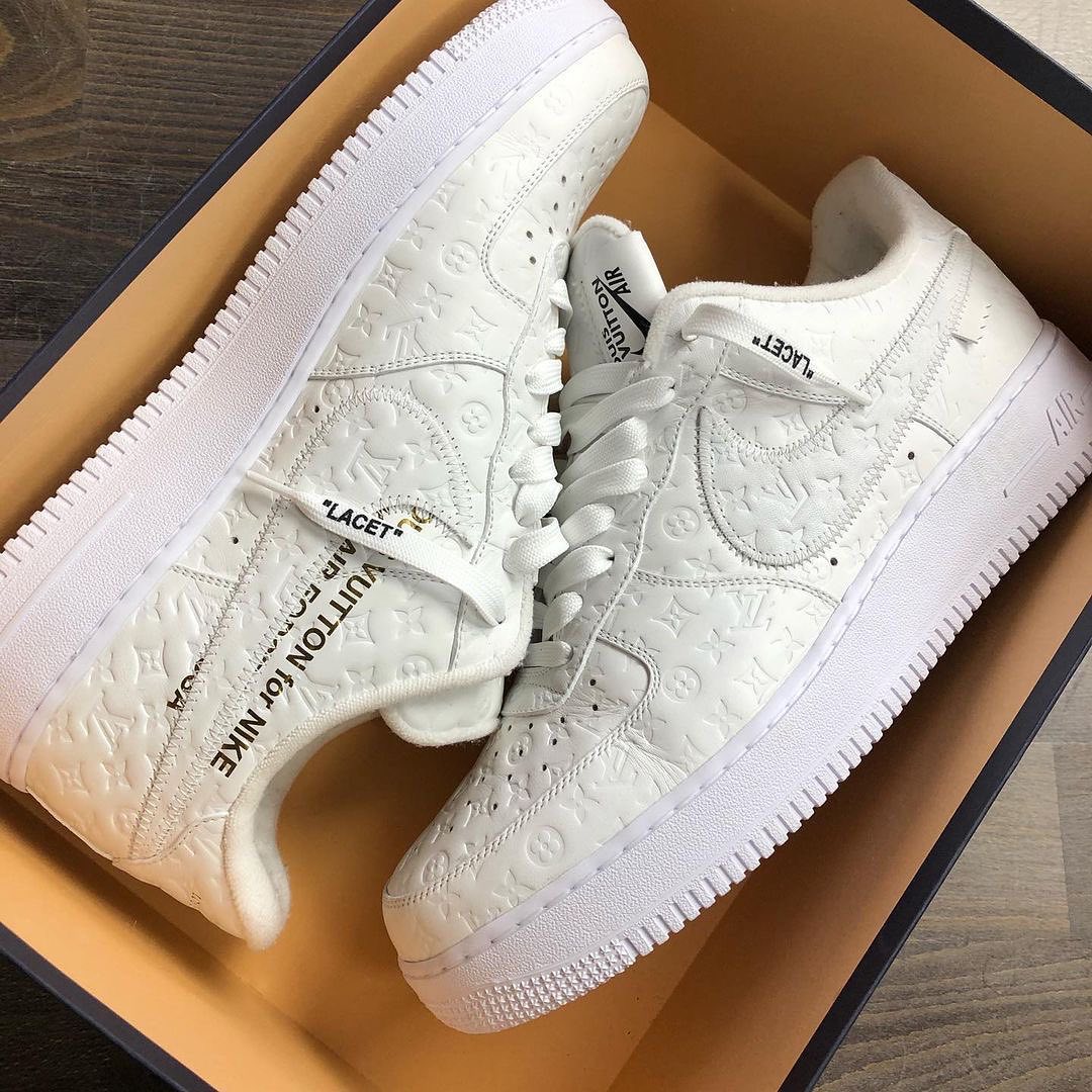 LV,OFF-WHITE,Nike,Air Force 1,  Virgil 最后一季！LV x OFF-WHITE x Nike 传闻下月发售！