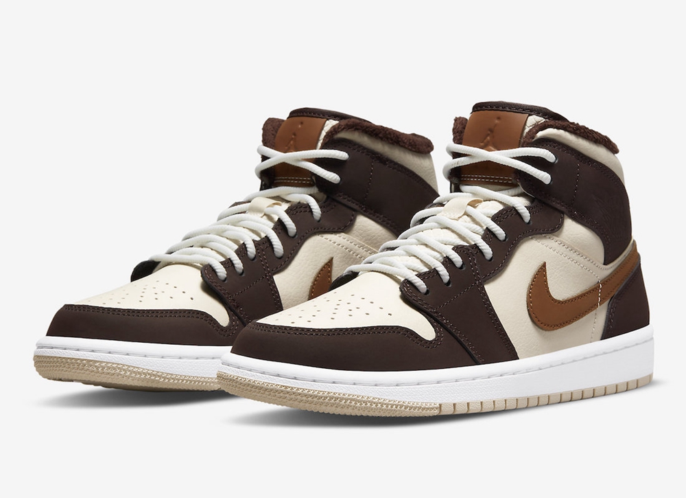 Air Jordan 1 Mid,DO6699-200  冬季御寒首选！全新规格 Air Jordan 1 Mid 官图曝光！