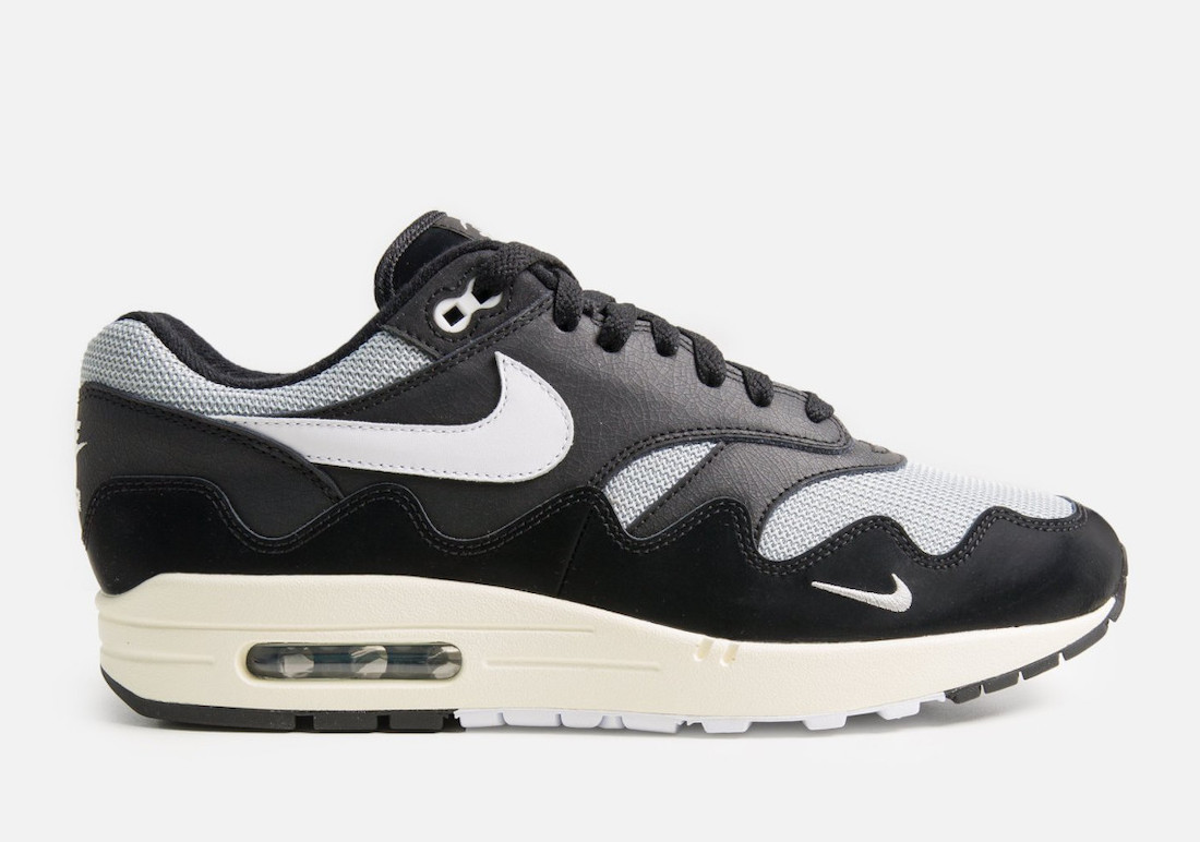 Nike,Patta,Air Max 1,DQ0299-00  买鞋送手链！黑白奥利奥 Patta x Air Max 1 即将发售！