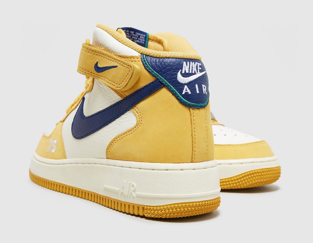 Nike,Air Force 1 Mid,1975 / Po  醒目黄色真亮眼！全新 Air Force 1 Mid 官图曝光！