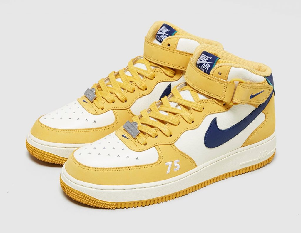 Nike,Air Force 1 Mid,1975 / Po  醒目黄色真亮眼！全新 Air Force 1 Mid 官图曝光！
