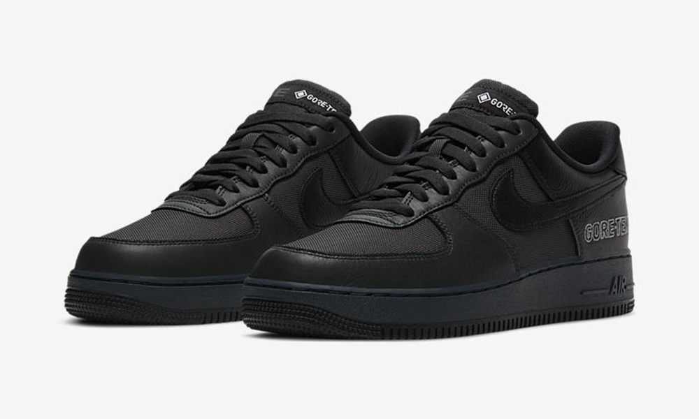 Nike Air Force 1 LOW,Gore-Tex,  「黑武士」装扮！全新配色 Air Force 1 官图曝光！