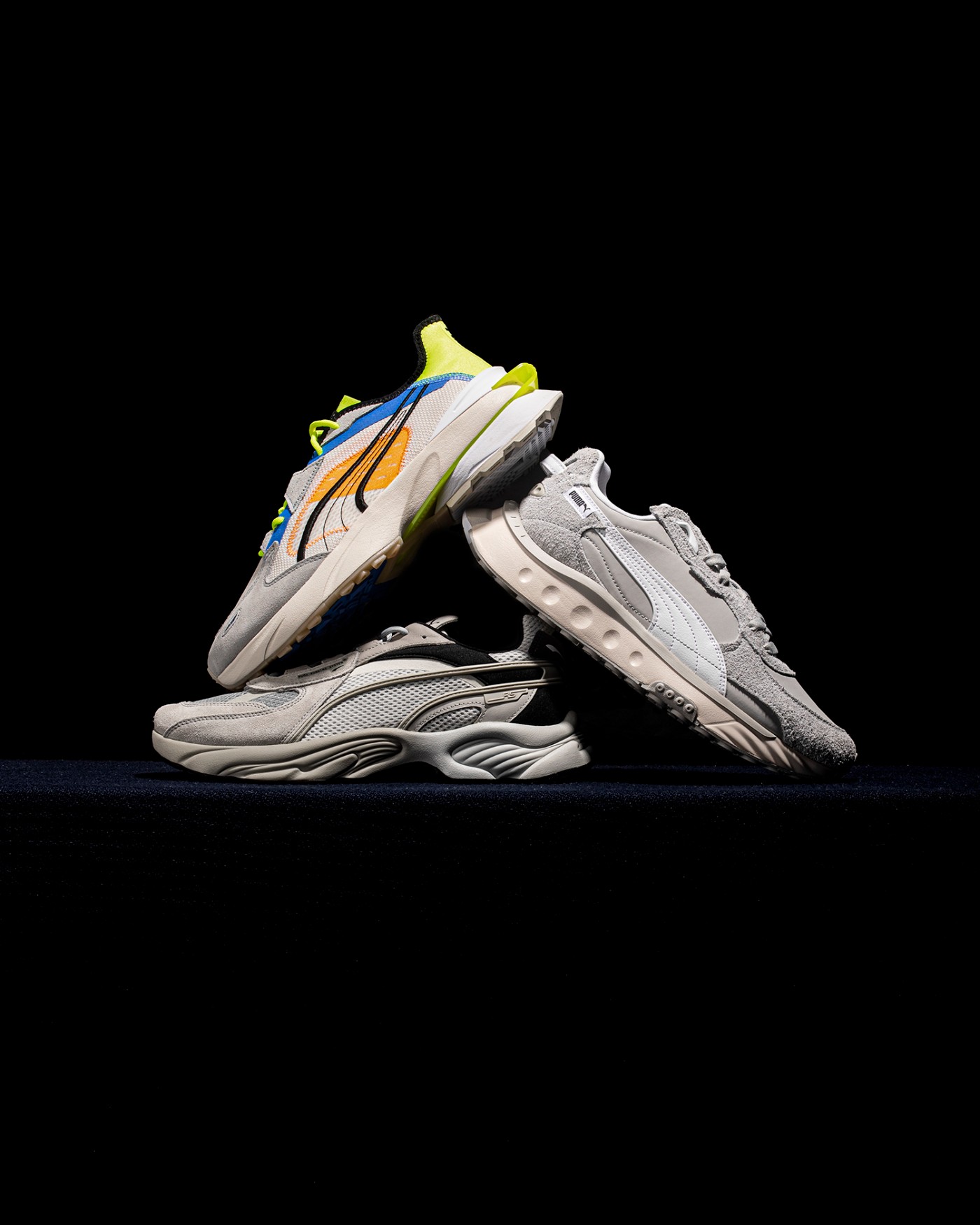 PUMA,RS-CONNECT OMBRE,WILD RID  这三双鞋爽啊！看完让人忍不住猜价格：四位数还是五位数？！