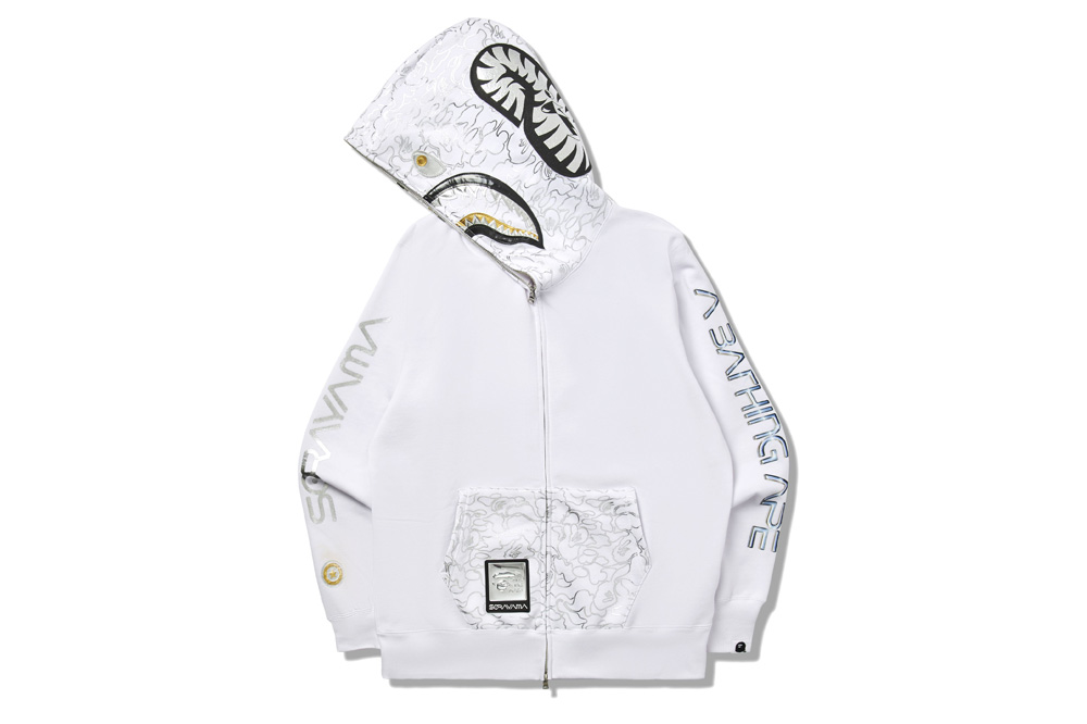 BAPE,空山基  BAPE x 空山基看着就贵！招牌金属造型太科幻！
