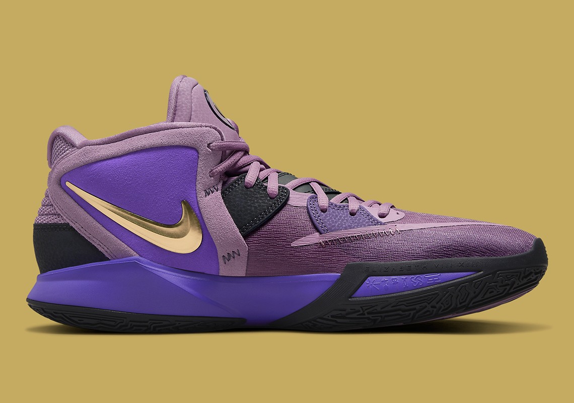 Nike,Kyrie 8,Infinity  鞋舌极具特点！紫金 Kyrie 8 实物曝光！