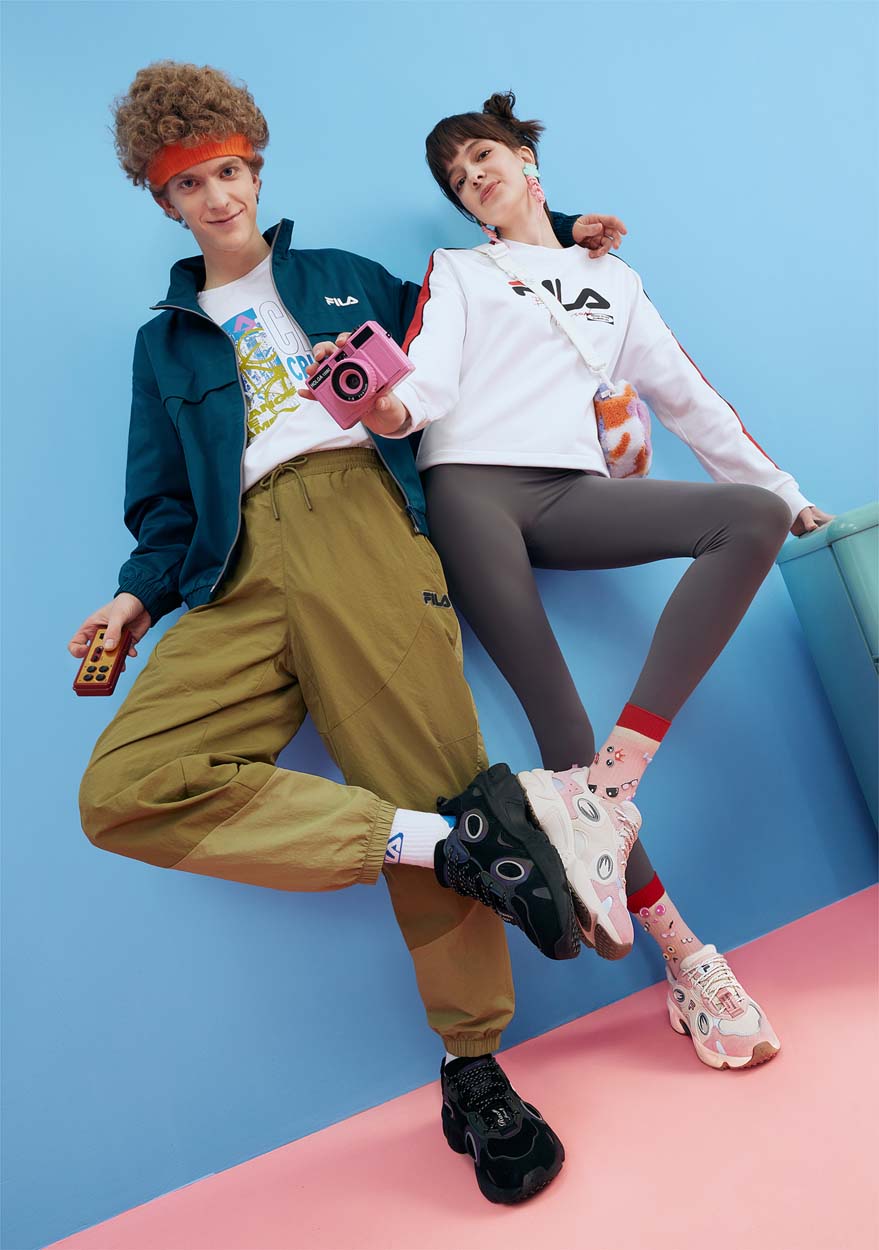 FILA,FILA FUSION,RACCOON  虎年特别系列！欧阳娜娜同款「大眼鞋」发售！