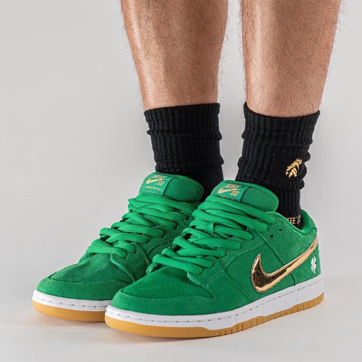 Nike,Dunk SB,St. Patrick’s Day  感受节日气息！圣帕特里克节 Dunk 全新上脚图曝光！