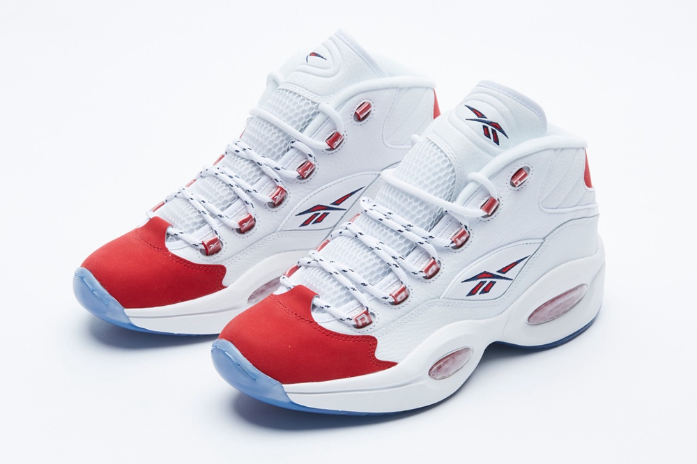 Reebok,Question,Alive With Col  经典鞋型回归！全新复刻艾弗森战靴官图曝光！