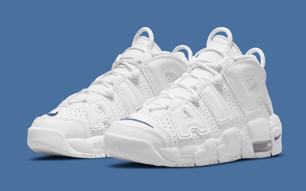 Nike,Air More Uptempo,DH9719-1  极简纯白特别百搭！全新 Nike Air More Uptempo 官图曝光！