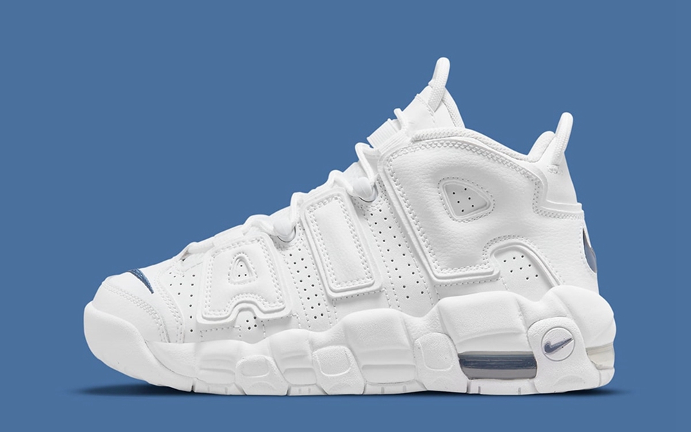 Nike,Air More Uptempo,DH9719-1  极简纯白特别百搭！全新 Nike Air More Uptempo 官图曝光！