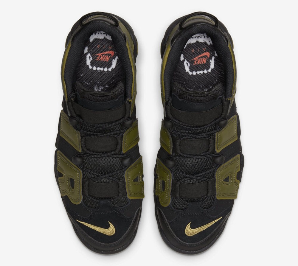 Nike,Air More Uptempo,Rough Gr  军事风格装扮！全新 Nike Air More Uptempo 官图曝光！