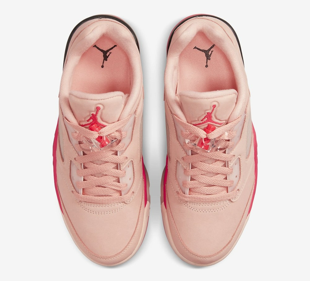 Air Jordan 5 Low,Arctic Orange  情人节送礼不愁了！超粉嫩 Air Jordan 5 即将发售！
