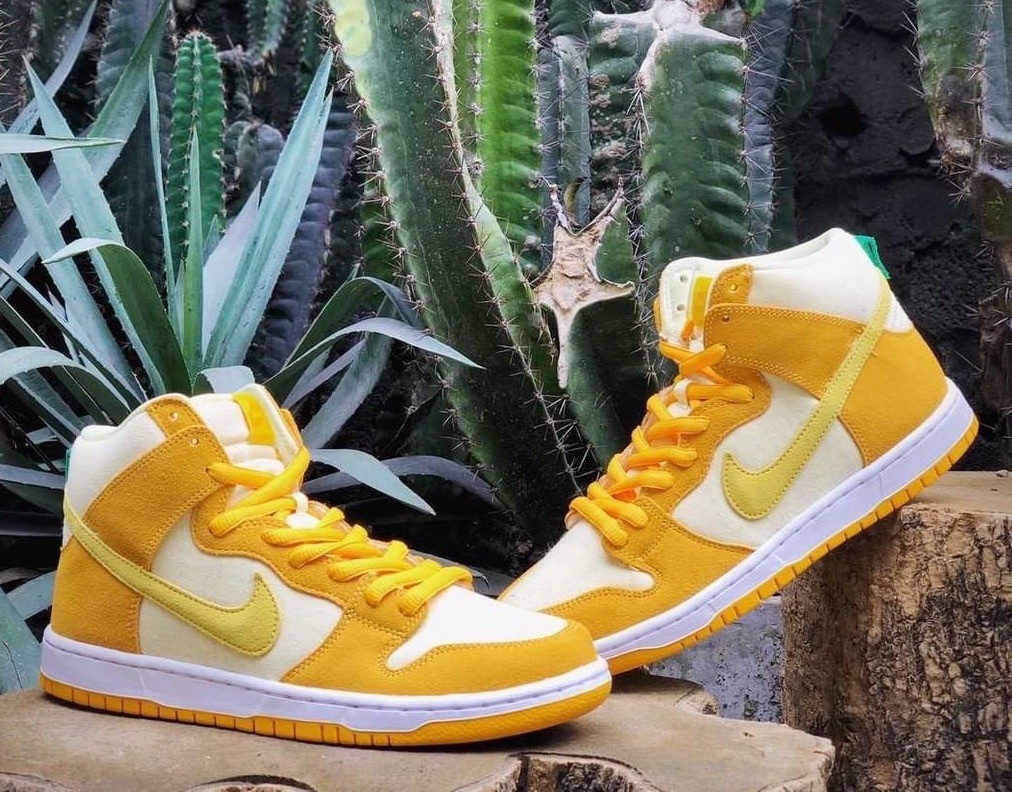 Nike,Dunk,DM0808-700,发售  「菠萝」主题骚气十足！全新 Nike Dunk 实物曝光！
