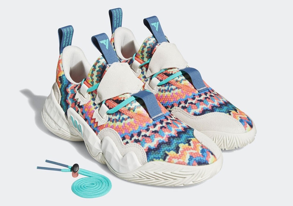 adidas Trae Young 1,Tie-Dye,GY  复活节风格配色！adidas Trae Young 1 全新官图曝光！