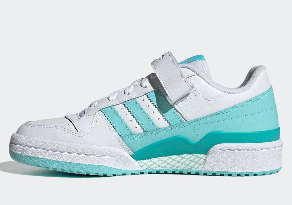 adidas,adidas Forum low,GY3669  清新「蒂芙尼」装扮！全新 adidas Originals Forum Low 官图曝光！