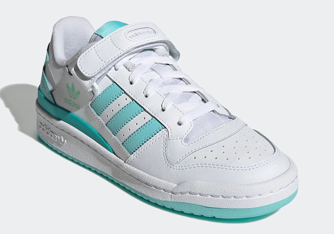 adidas Originals,Forum Low,Aqu  「蒂芙尼」配色太吸睛！全新 adidas Originals Forum 官图曝光！