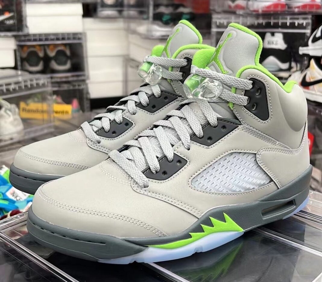 AJ,Air Jordan 5,Green Bean,DM9  时隔 16 年终回归！「绿豆」AJ5 还是原来的味道！