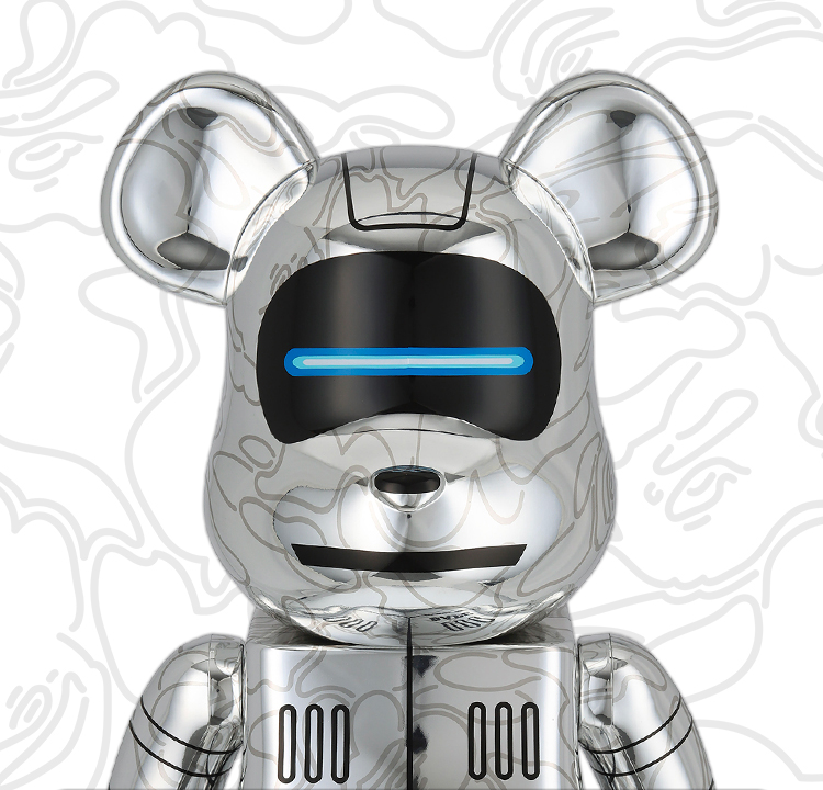 BAPE®,BE@RBRICK  又一个天价熊来了！空山基联名 BE@RBRICK 开启登记！