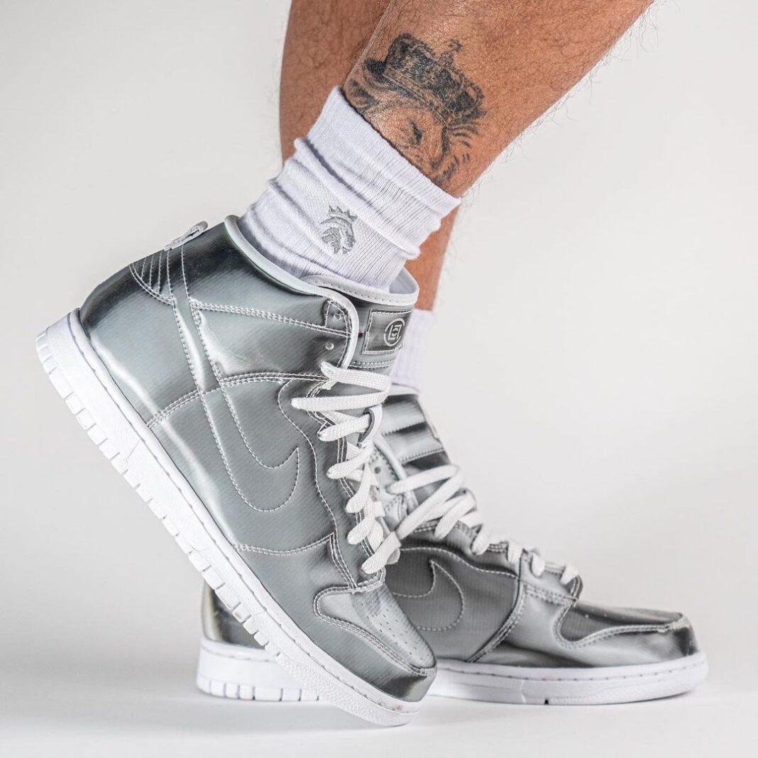 Nike,Dunk High,CLOT,DH4444-900  这才是冠希新联名！CLOT x Dunk 上脚曝光！新造型你给打几分？！
