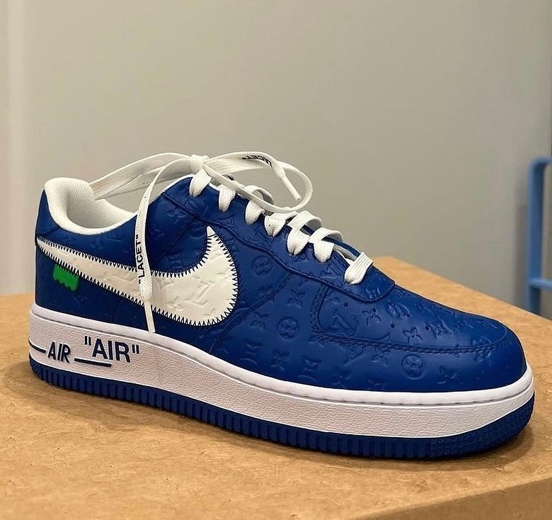 LV,Nike,Air Force 1,AF1  阿姆、冠希、詹姆斯都晒了！LV x AF1 亲友套装完整曝光！