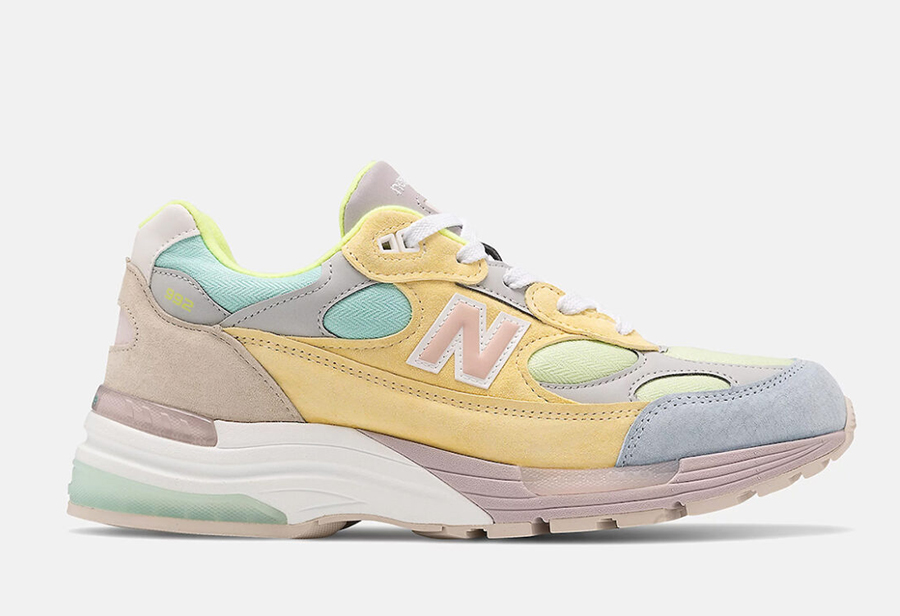 New Balance,992，发售  骚气复活节配色！这双全新 New Balance 992 你打几分？