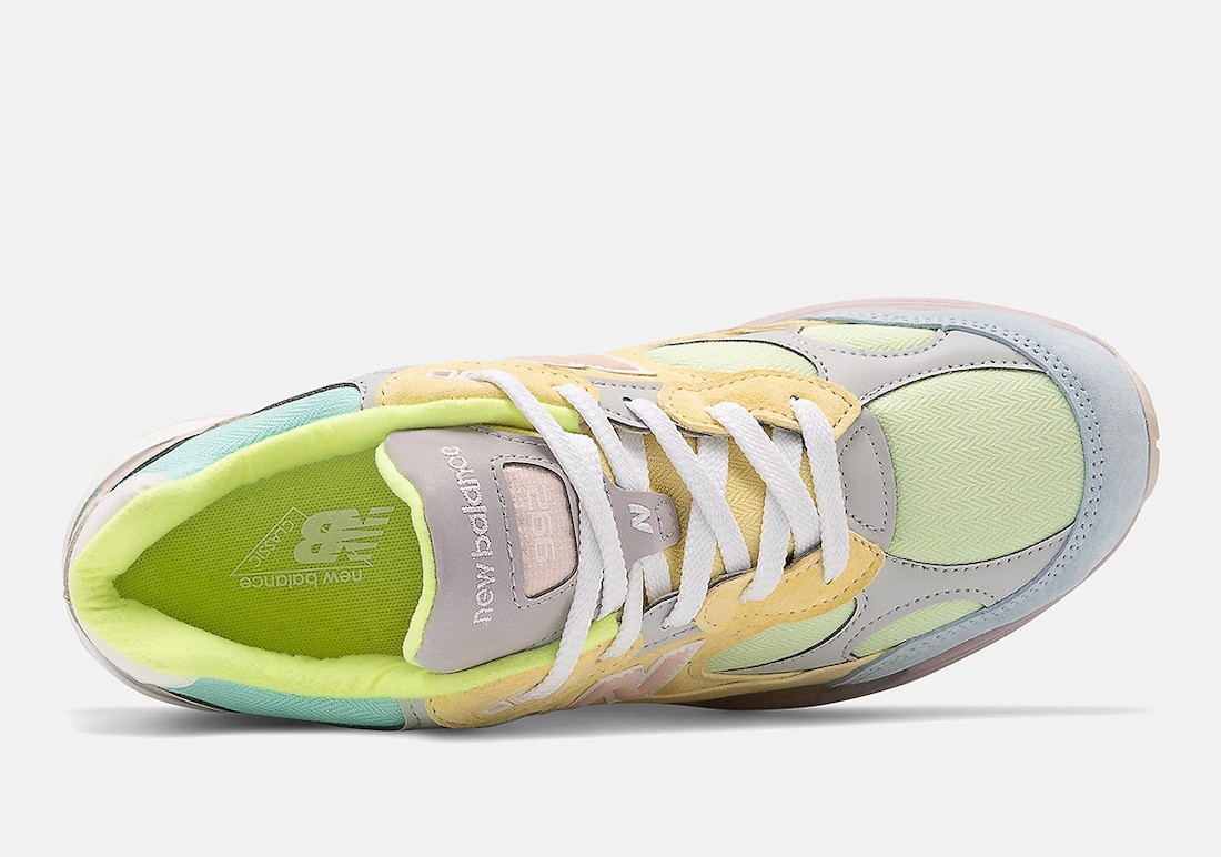 New Balance,992，发售  骚气复活节配色！这双全新 New Balance 992 你打几分？