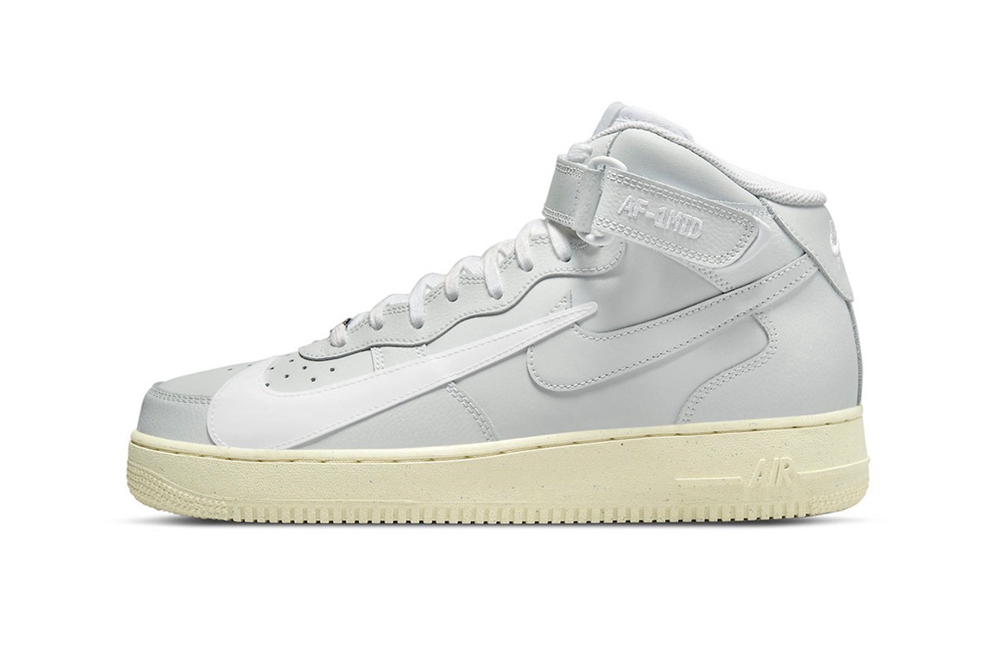 Nike,Air Force 1 Mid,Copy Past  有 TS 联名那味儿了！这样的 Air Force 1 真没见过！