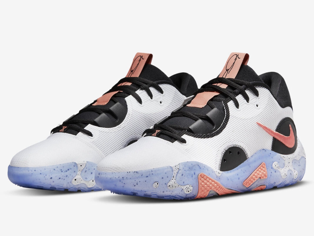 Nike,PG 6,DC1974-100  这回气垫都没有了！全新  PG 6 官图曝光！