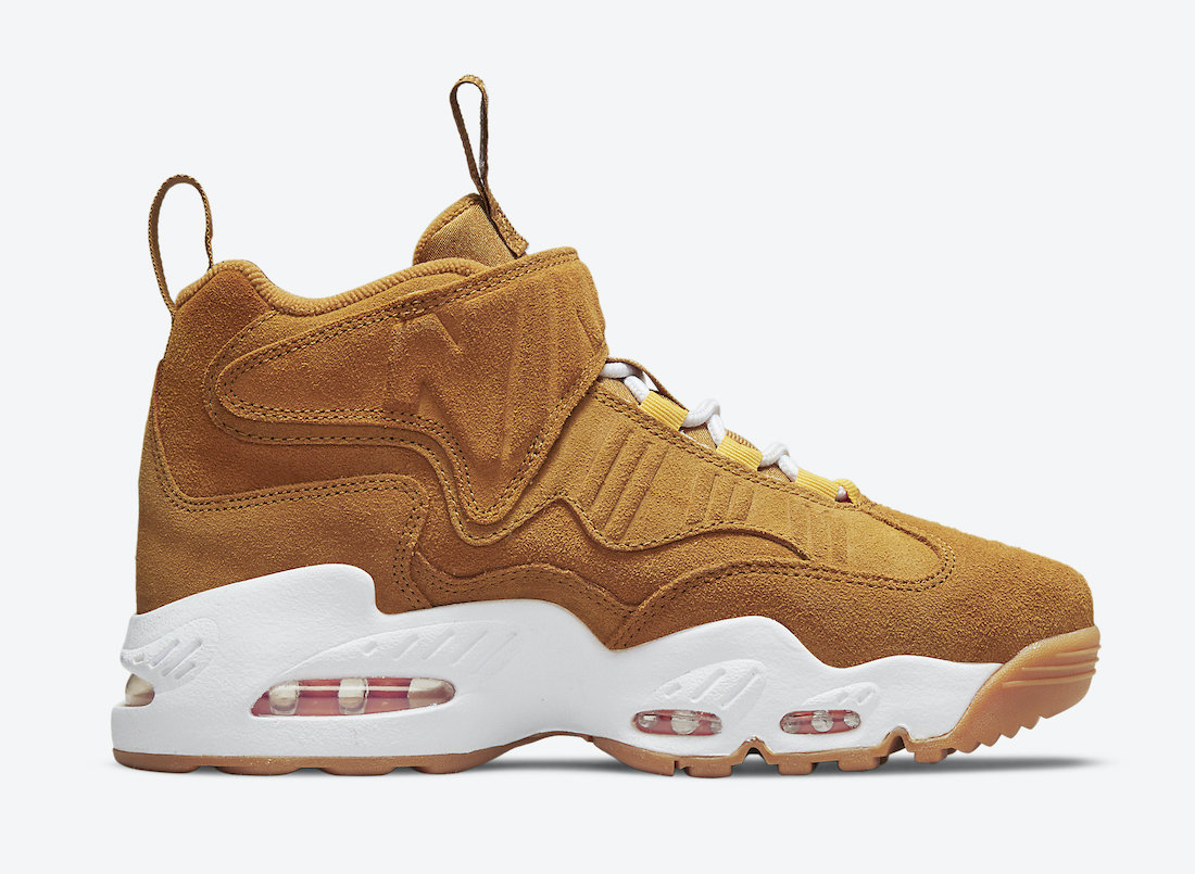 DO6684-700,Air Griffey Max 1  经典小麦配色！传奇鞋款 Air Griffey Max 1 即将发售！
