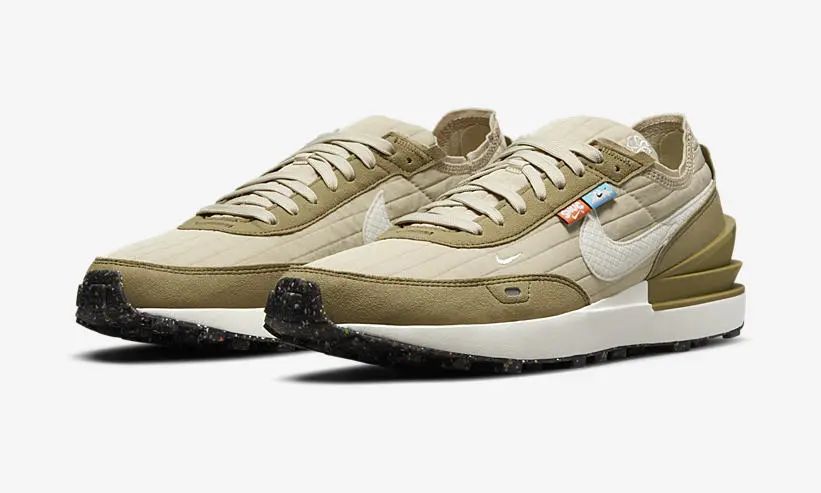 Nike,Waffle One Premiun,Toasty  颜值超高！「奶茶」Nike Waffle One 小姐姐看完要坐不住了！