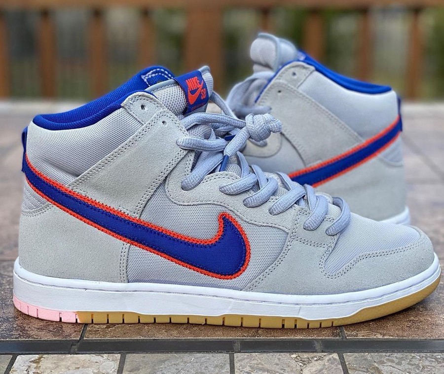 Nike,SB Dunk Hi Pro,New York M  鞋舌暗藏彩蛋！纽约限定 Dunk SB 实物曝光！