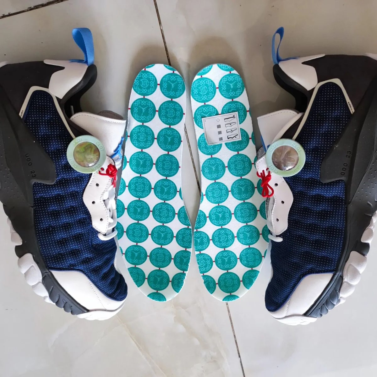 CLOT,Jordan,Jordan Delta 2,DO2  CLOT x Jordan 新鞋曝光！网友：这不是「GIGI」AJ13 吗？
