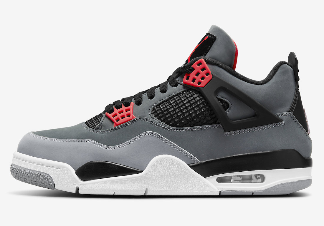 AJ,AJ4,Air Jordan 4,Infrared,红  SNKRS 刚刚上架！「红外线」AJ4 终于要来了！
