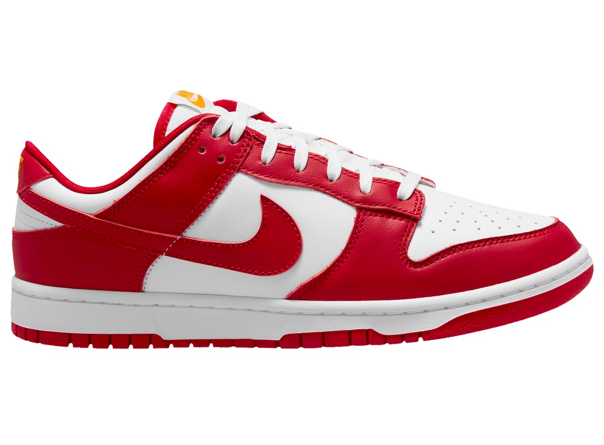 Nike,Dunk Low,DD1391-602,Gym R  「白红 2.0」AJ3 同款配色！全新 Dunk Low 实物曝出！